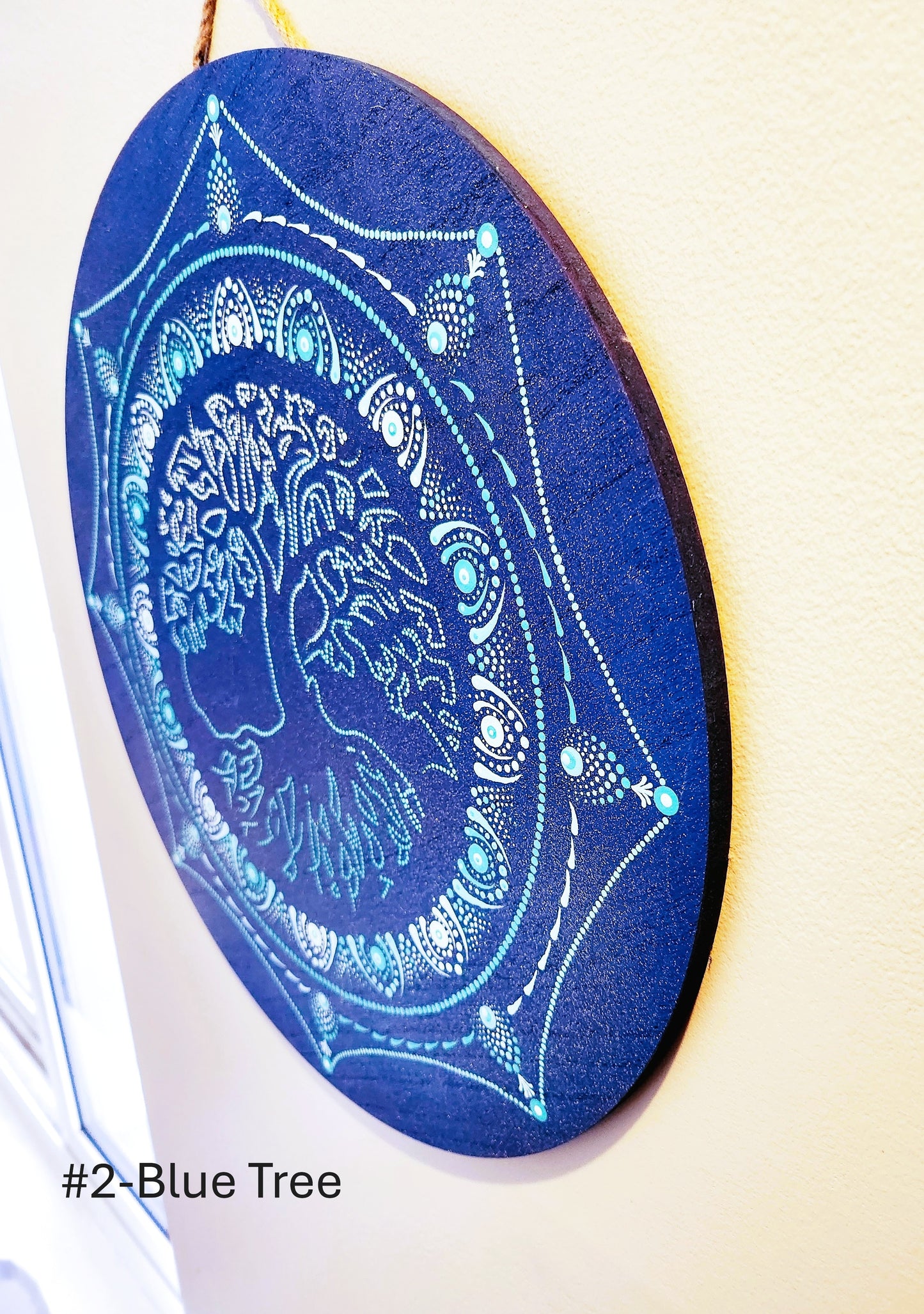 Wall Decor: Blues-Tree of Life