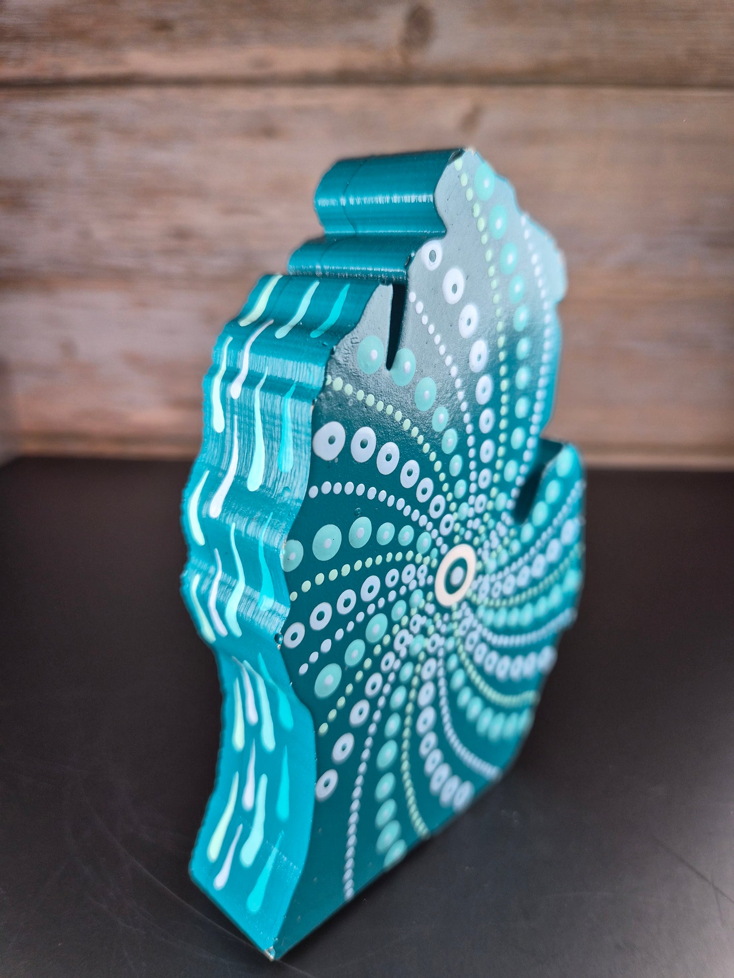 Teal & White Michigan Hand - Lake lovers unite!