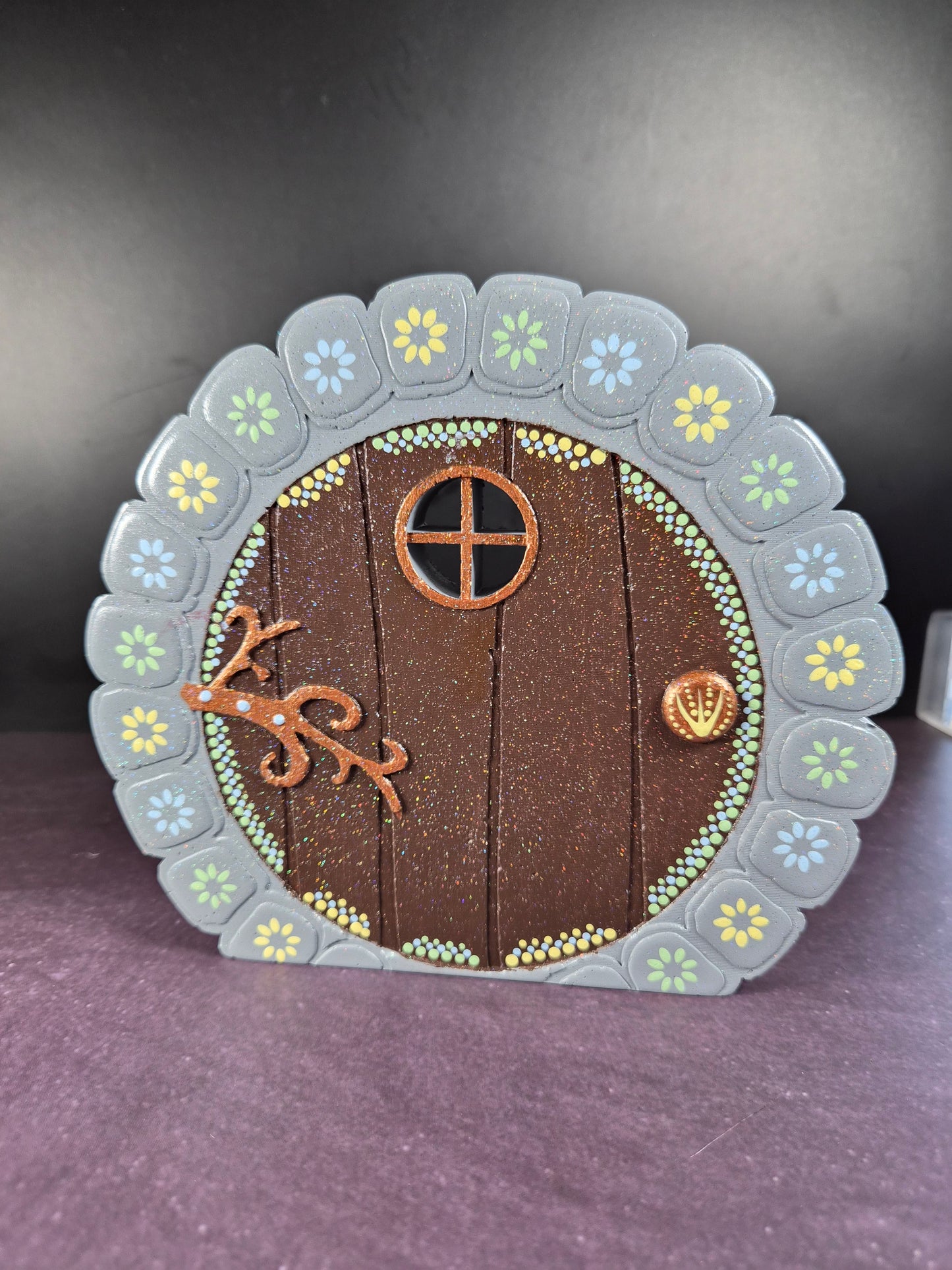 Fairy / Hobbit Door (pastel)