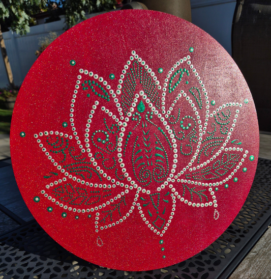 Christmas Poinsettia - Wall Hanging