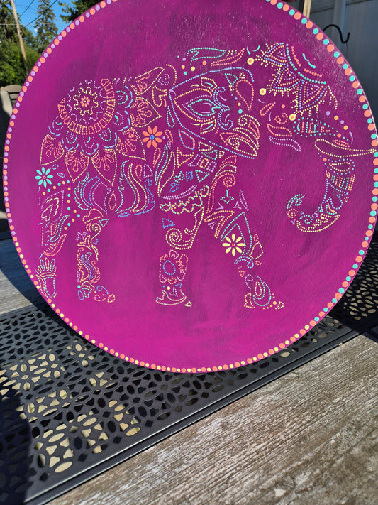 African Elephant - Wall Hanging