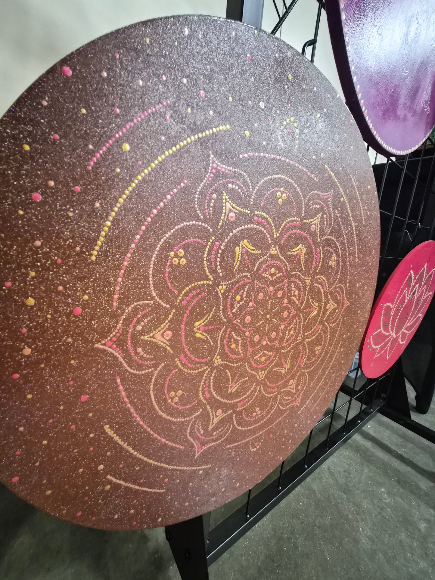 Brown Sparkle Wall Hanging