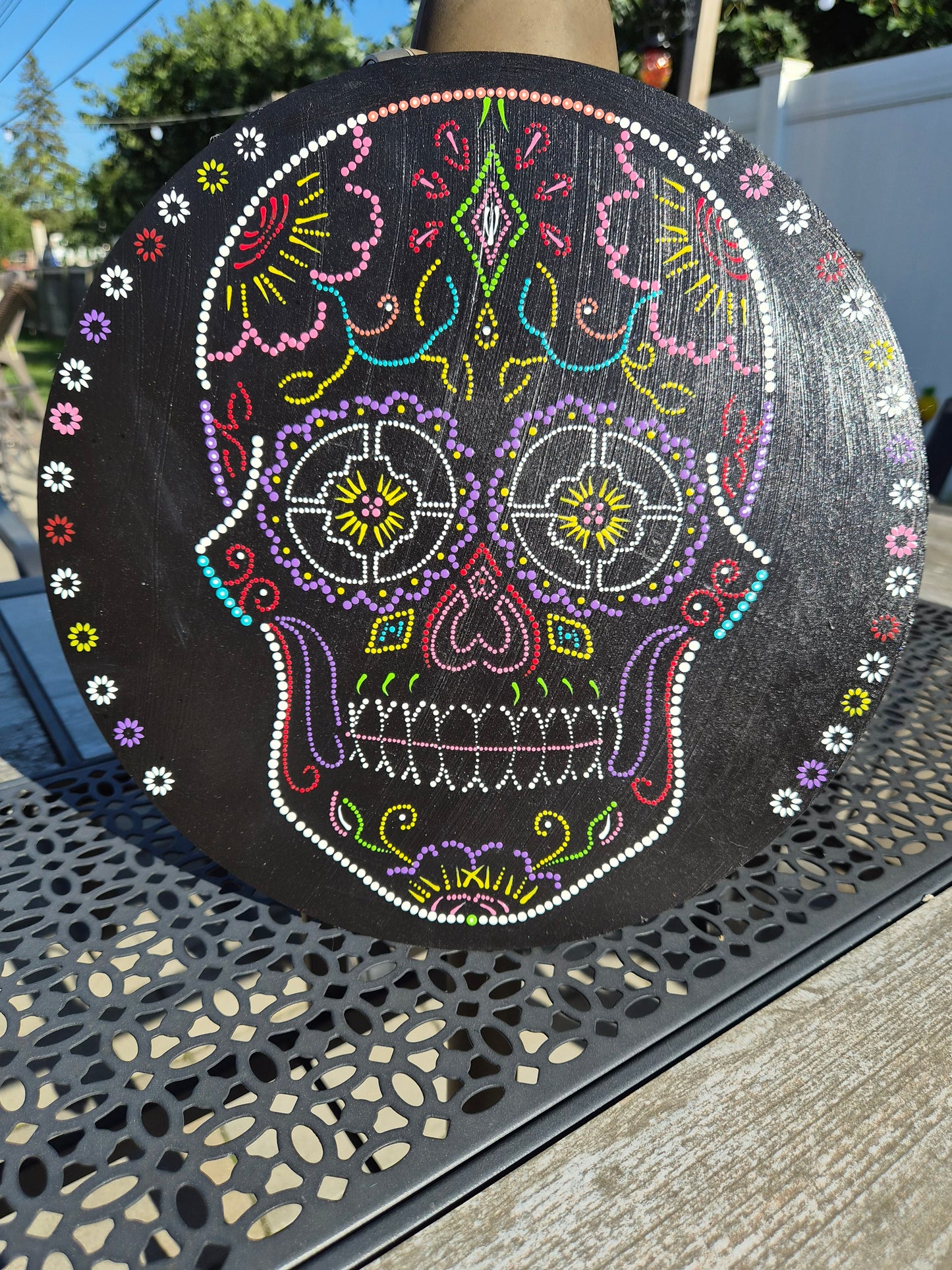 Sugar Skull- Wall Hanging