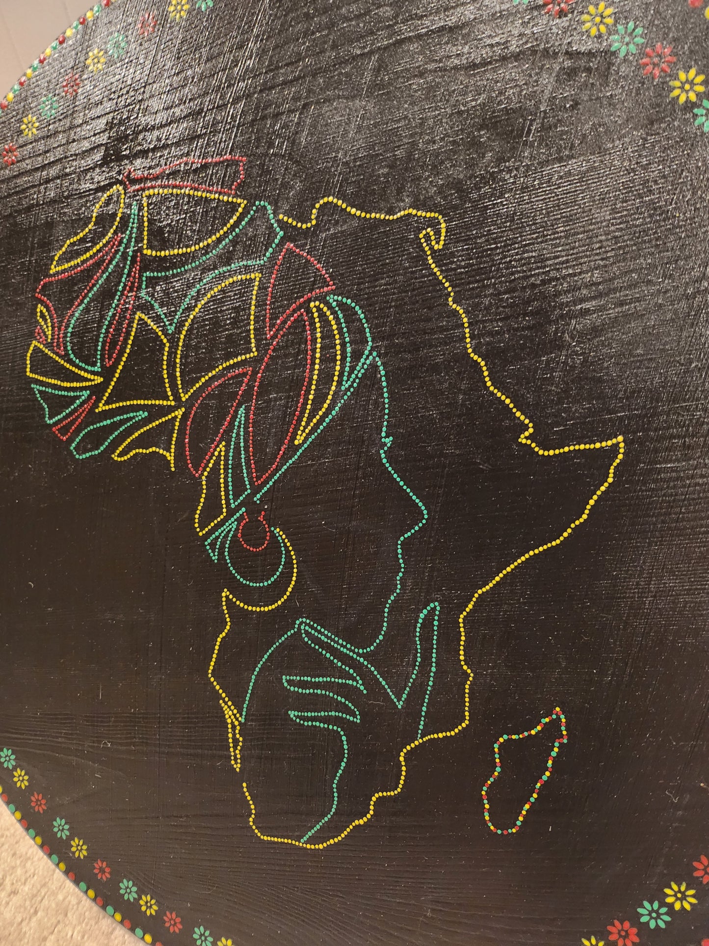 African Woman Wall Hanging