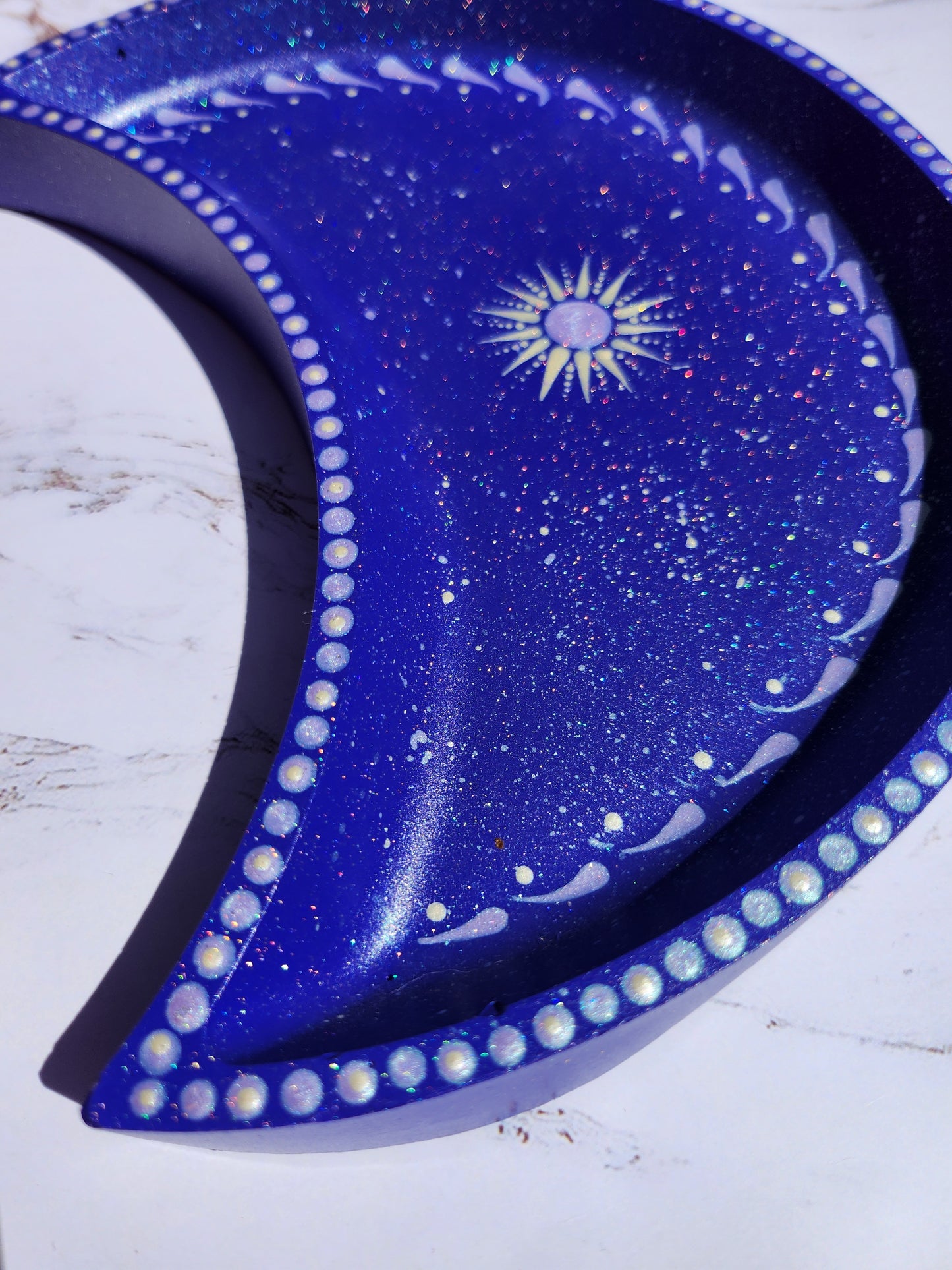 Large Moon Tray: purple