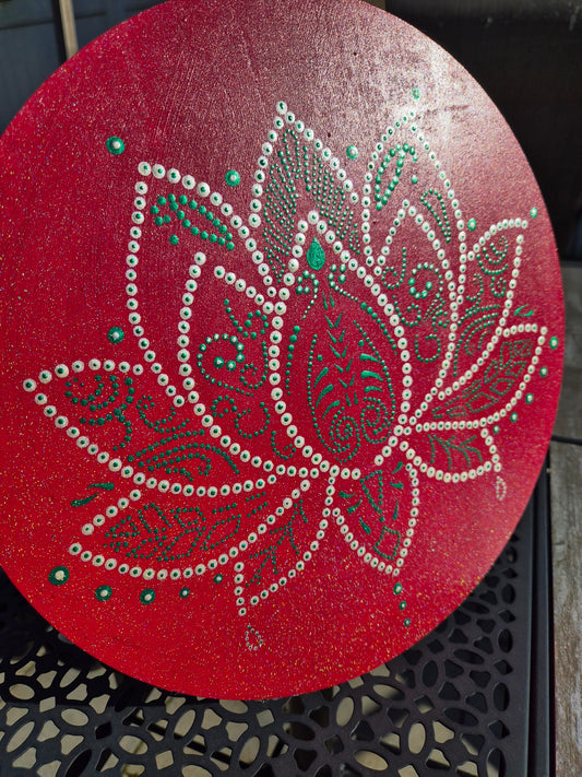 Christmas Poinsettia - Wall Hanging