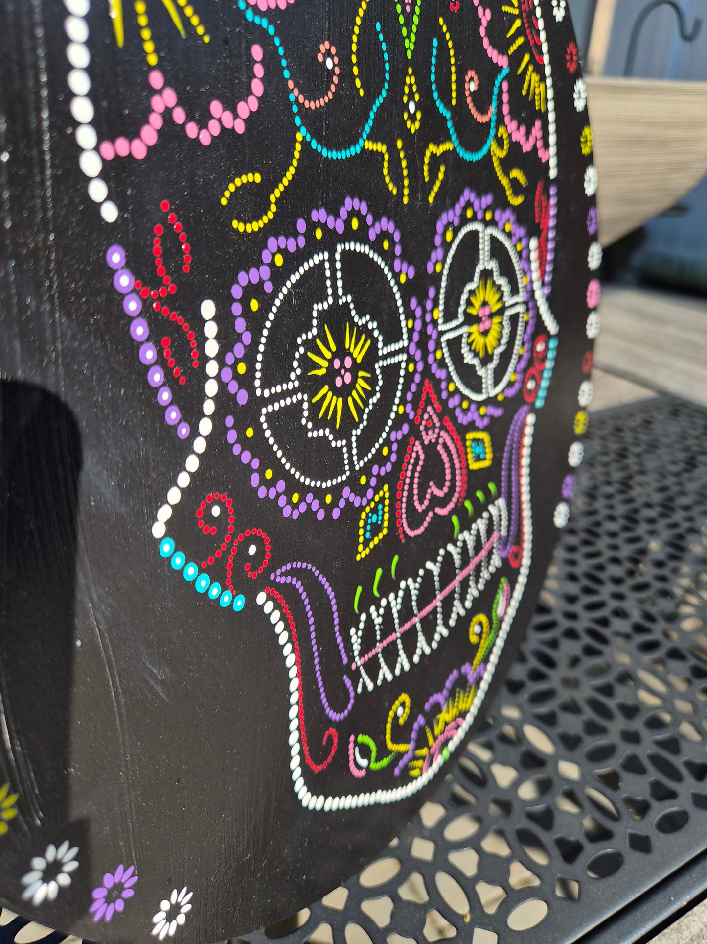 Sugar Skull- Wall Hanging